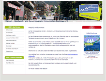 Tablet Screenshot of hhg-hb.de